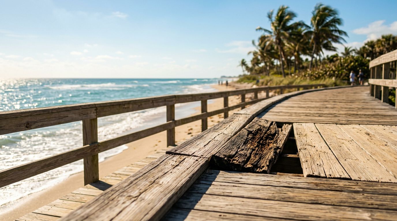 Florida Boardwalk Fall Claims and Rotten Plank Evidence
