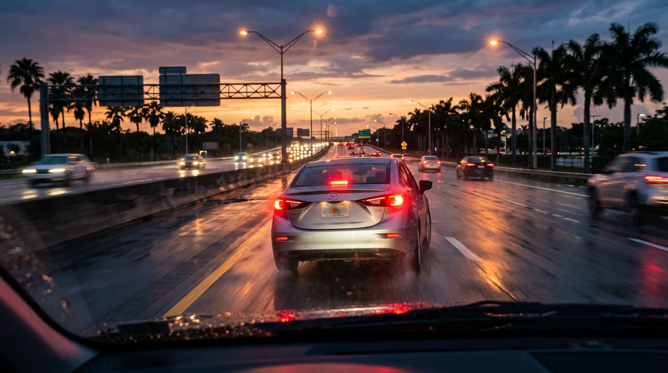 Florida Brake Check Crash Claims and Dash Cam Proof