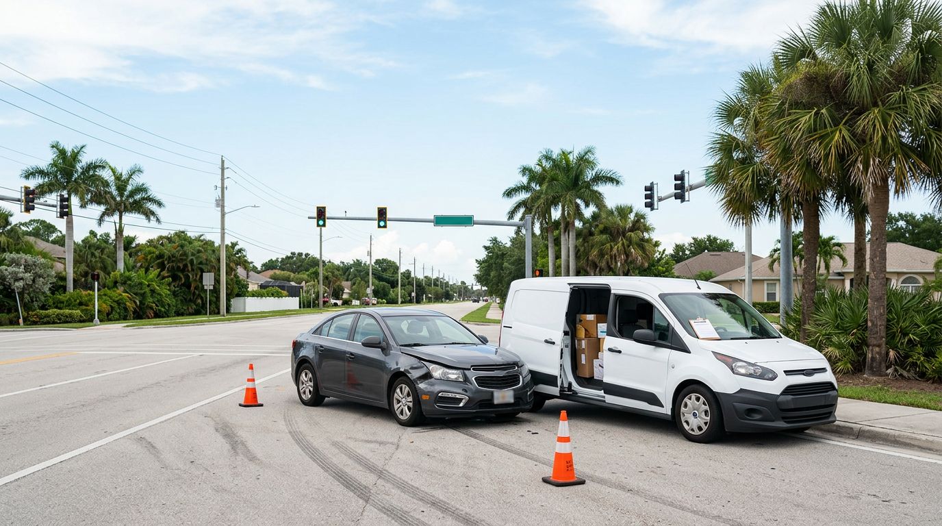 Florida Car Accident Claims When the Driver Was Working
