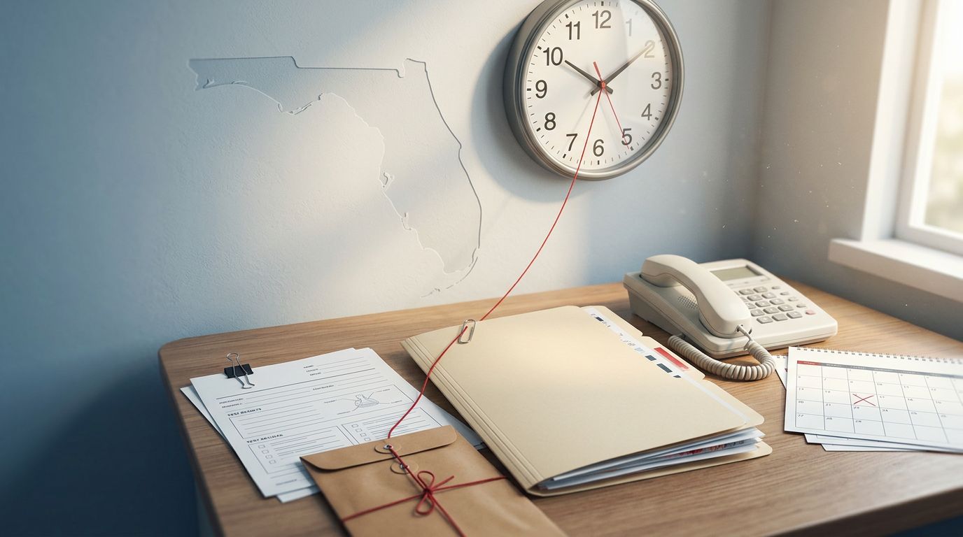 Florida Delayed Referral Claims: Records That Matter