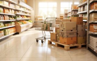 Florida Grocery Store Pallet Trip Claims and Restocking Video
