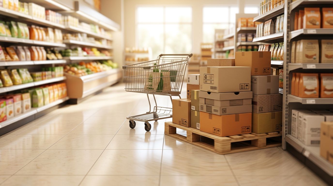 Florida Grocery Store Pallet Trip Claims and Restocking Video