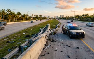 Florida Guardrail Failure Claims After Cross-Median Crashes
