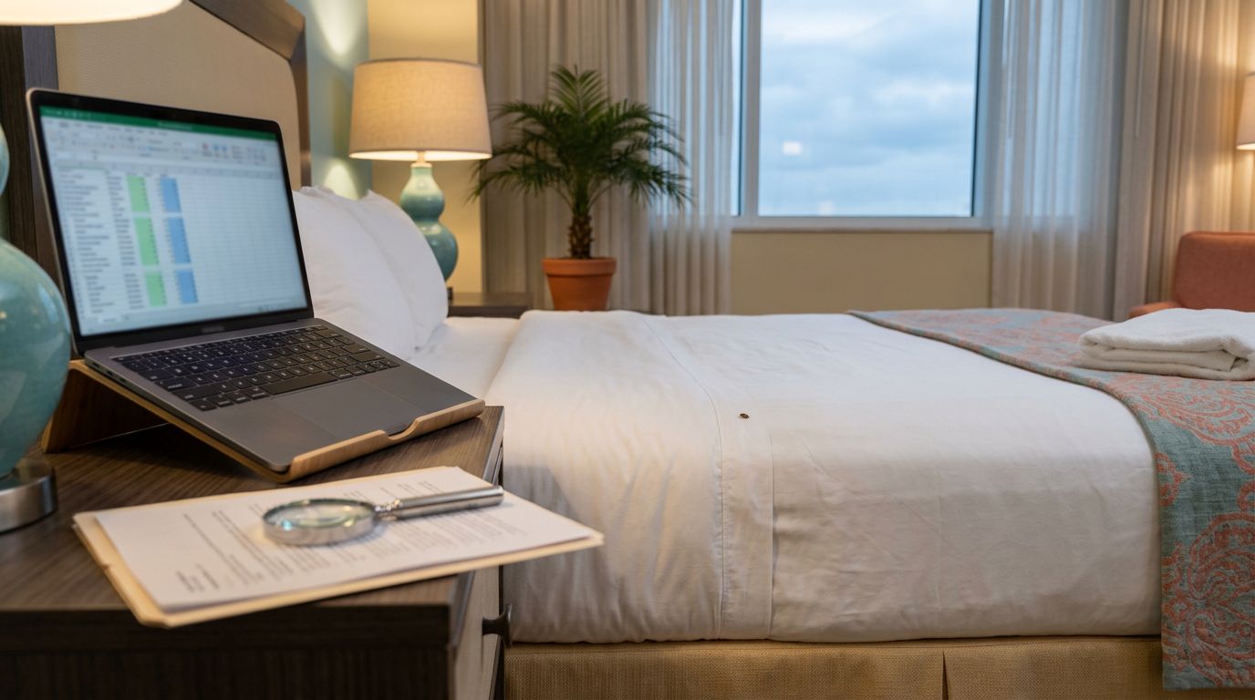 Florida Hotel Bed Bug Claims: Using Inspection Records