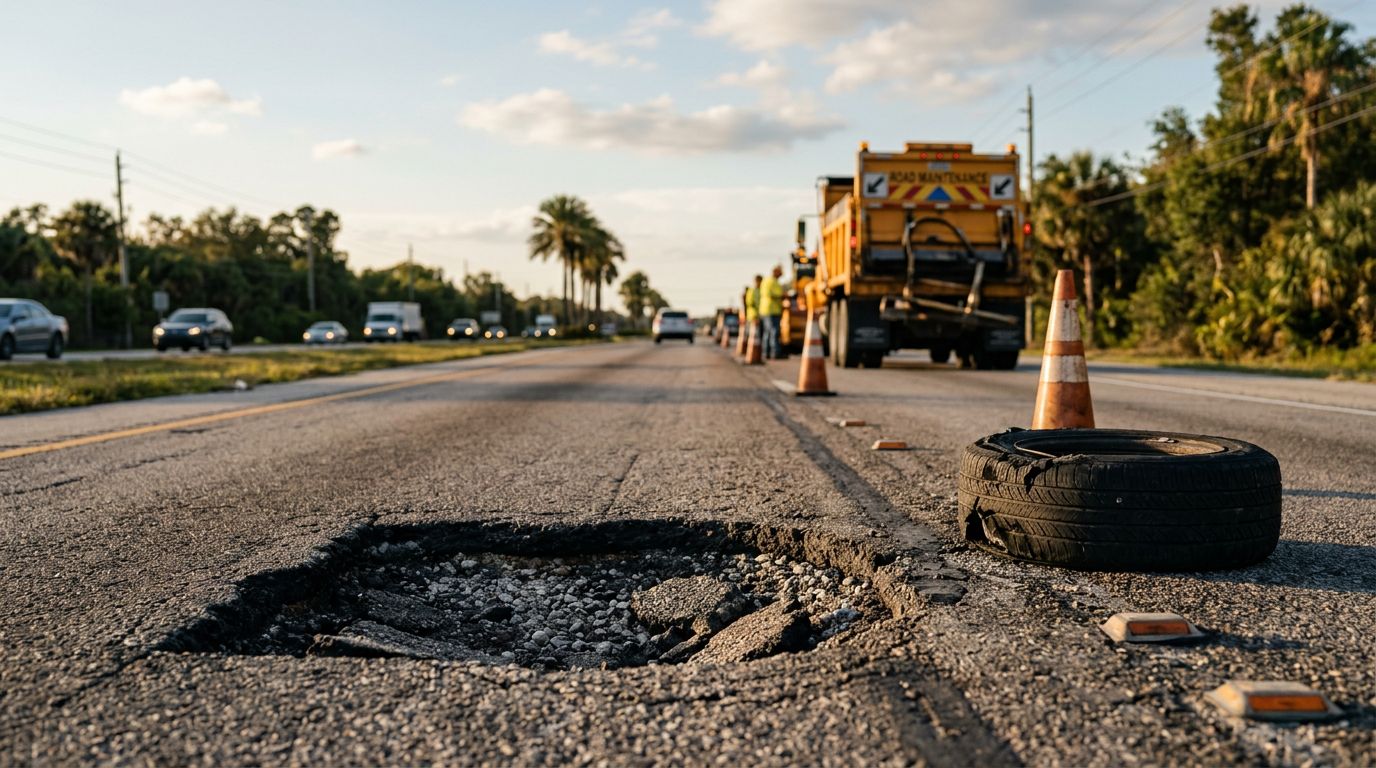 Florida Pothole Crash Claims: Records That Matter