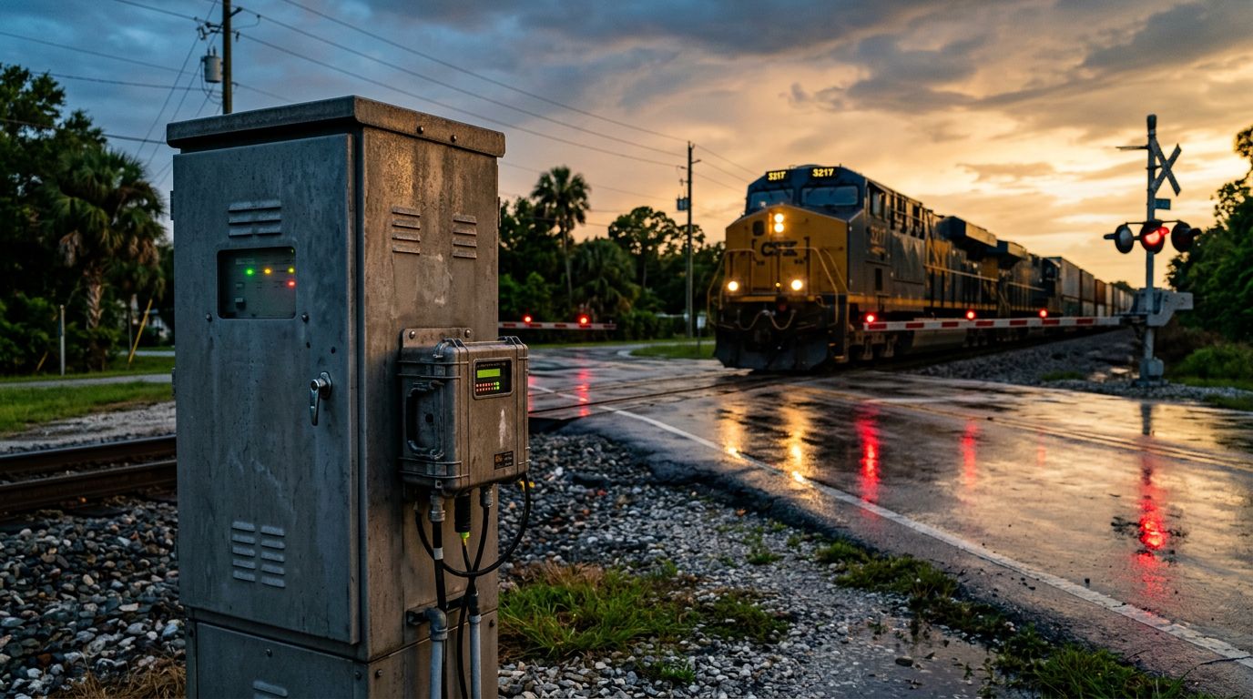 Florida Railroad Crossing Crash Claims: Using Signal Data