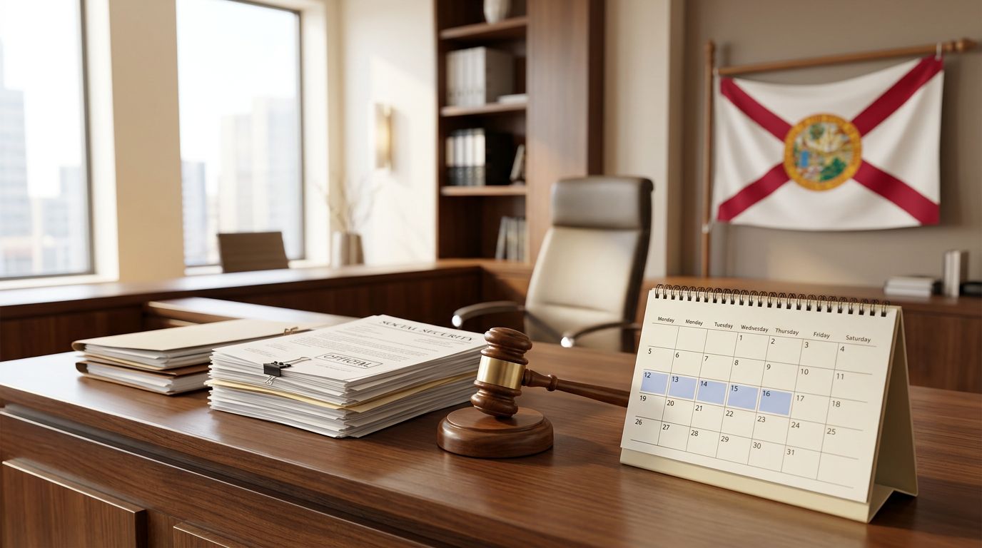 Florida Social Security Five-Day Rule for Hearing Evidence
