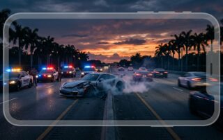 Florida Street Racing Crash Claims and Social Media Video