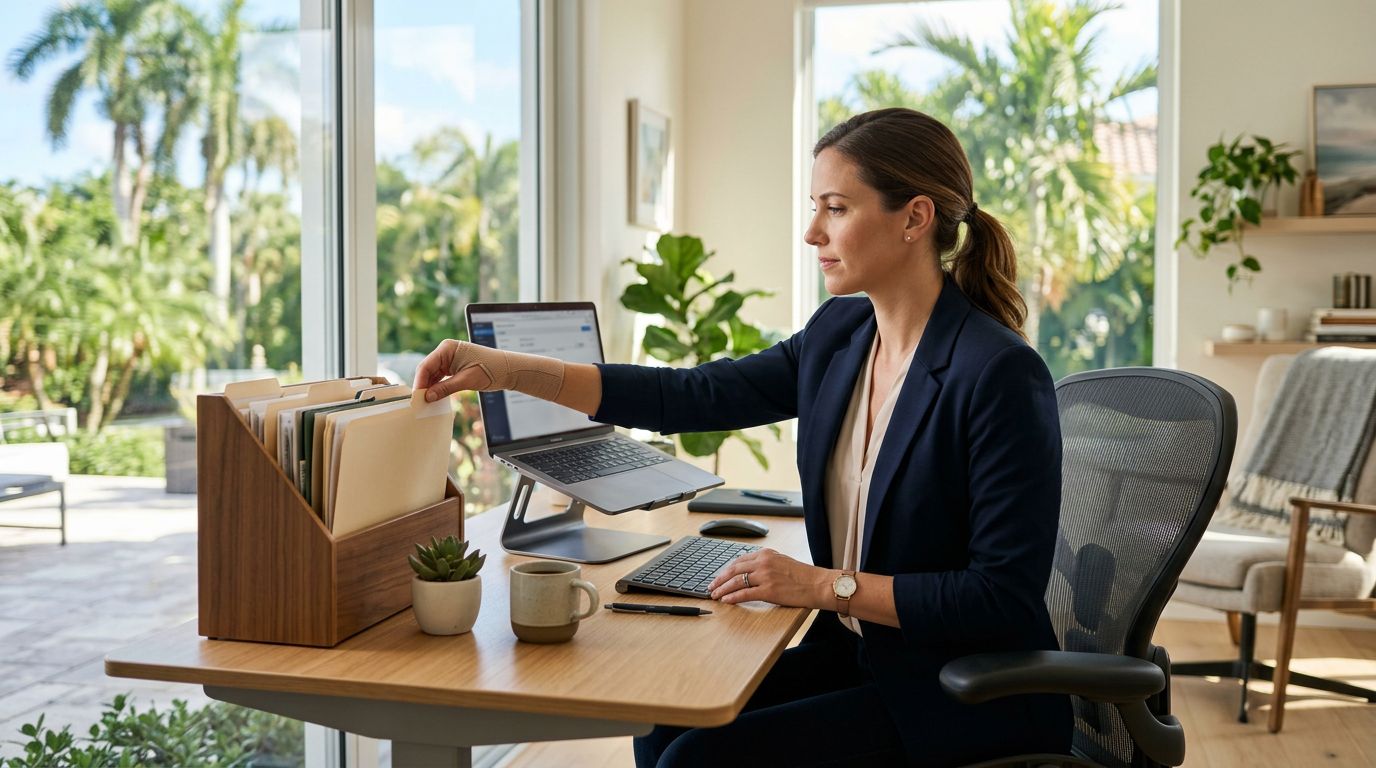Florida Workers' Comp for Remote Workers Hurt at Home