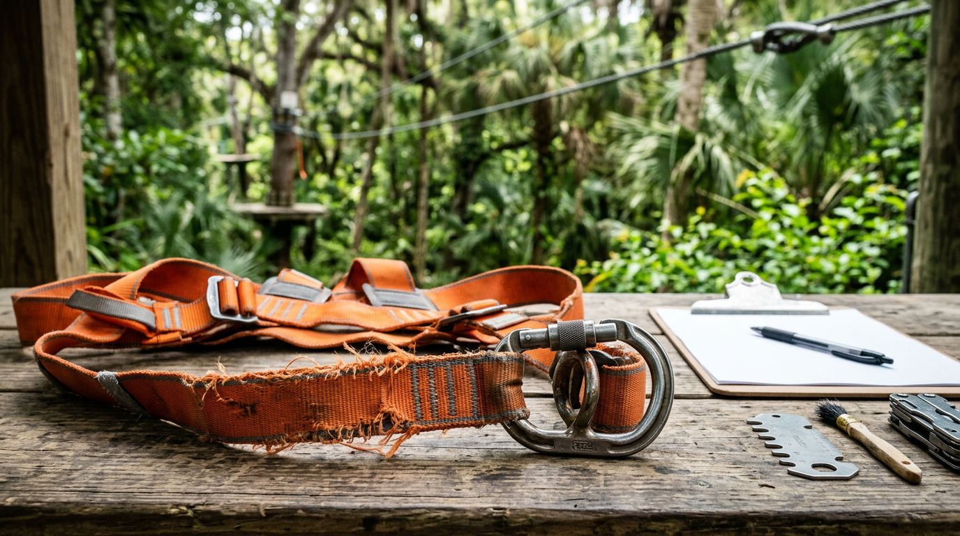 Florida Zip Line Injury Claims: Why Harness Records Matter