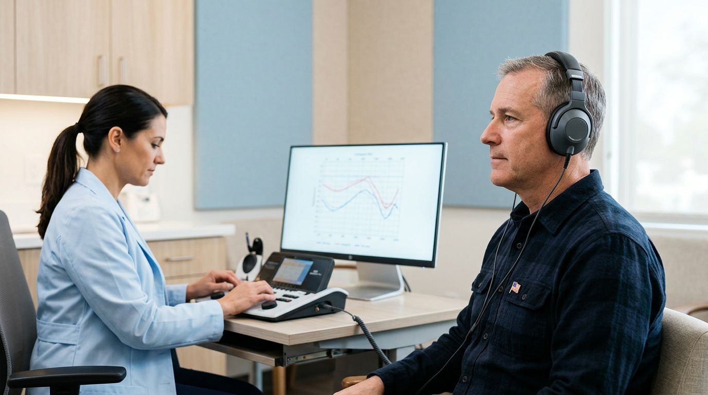 VA Hearing Loss Ratings in 2026: Audiograms and CNC Scores