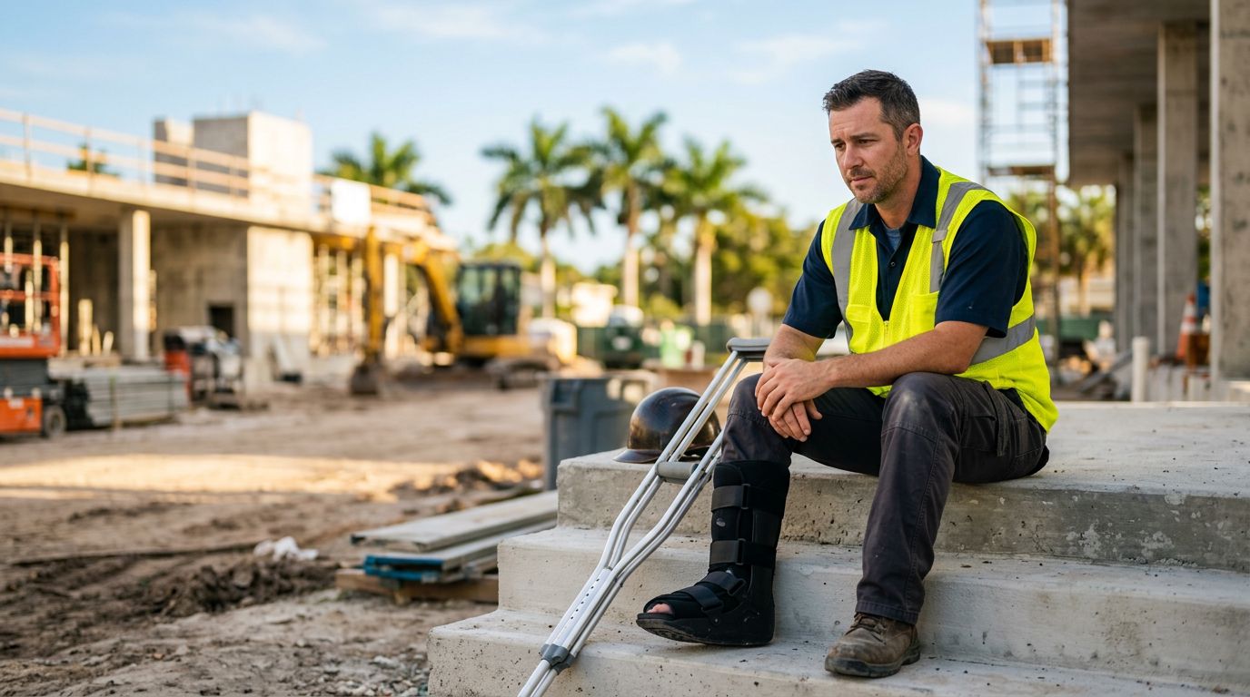 workers comp ankle fracture