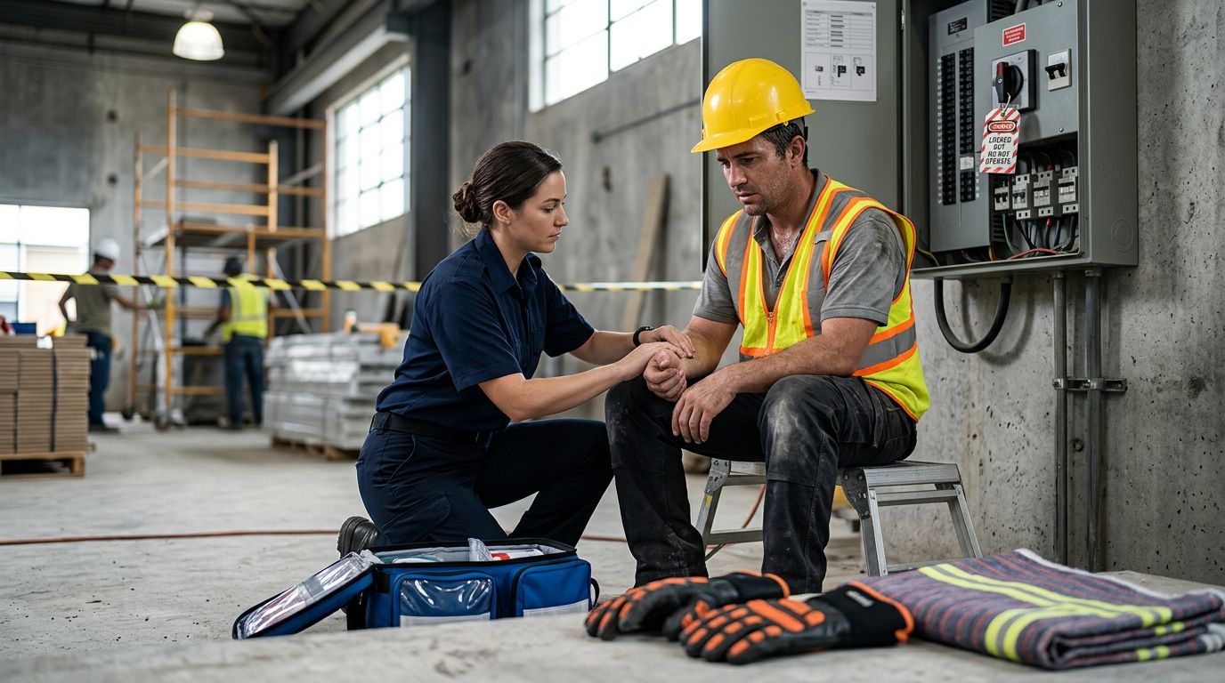workplace electrocution injury
