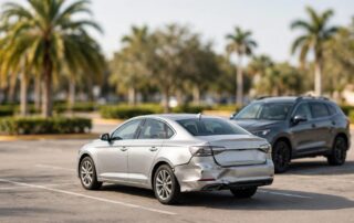 Florida backing-up accident