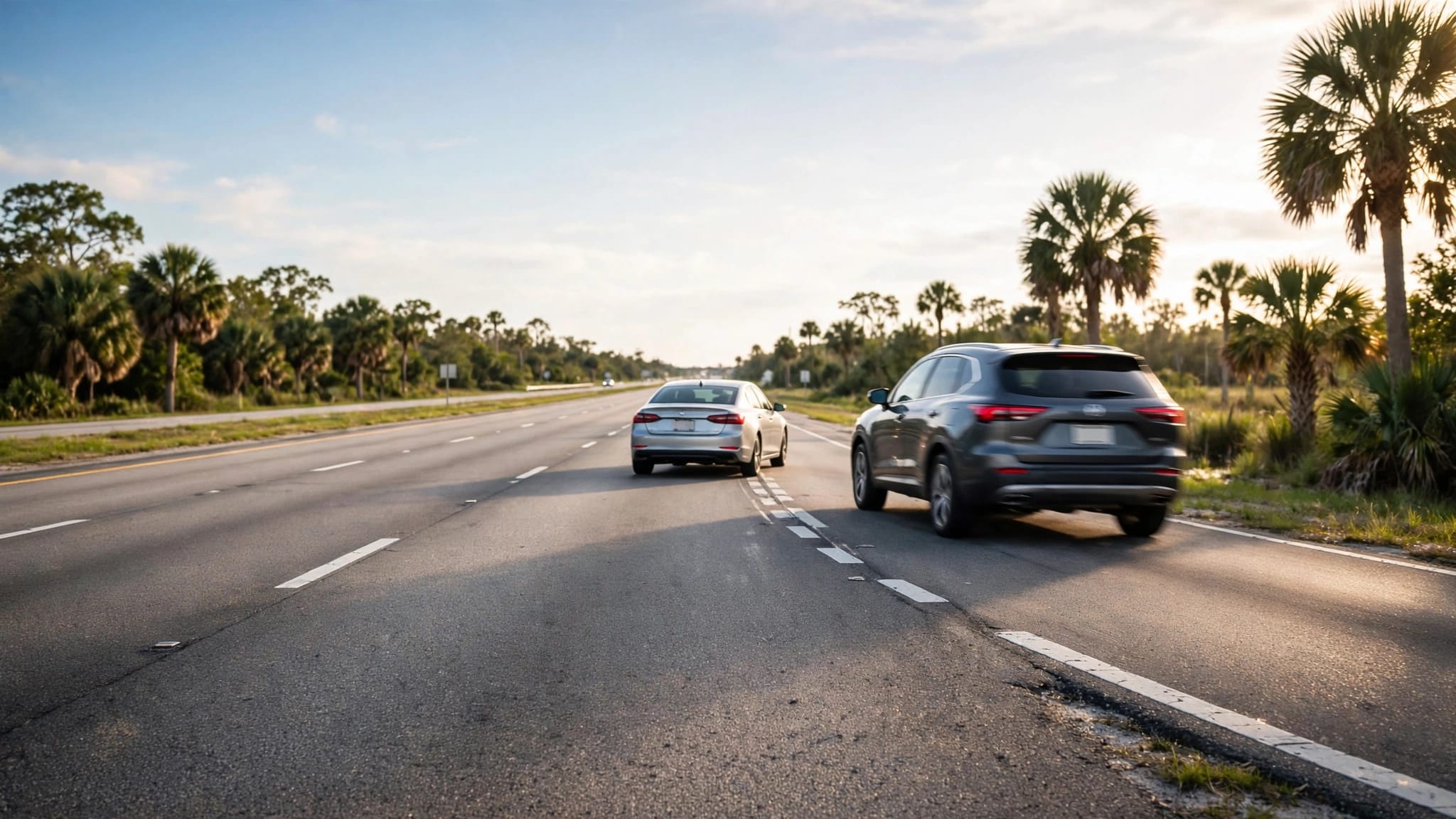 Florida merge crash