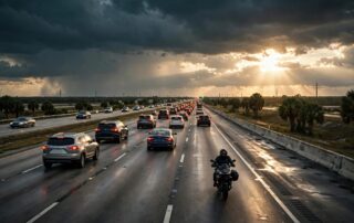Florida motorcycle lane splitting