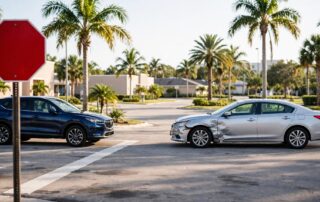 Florida stop sign accident