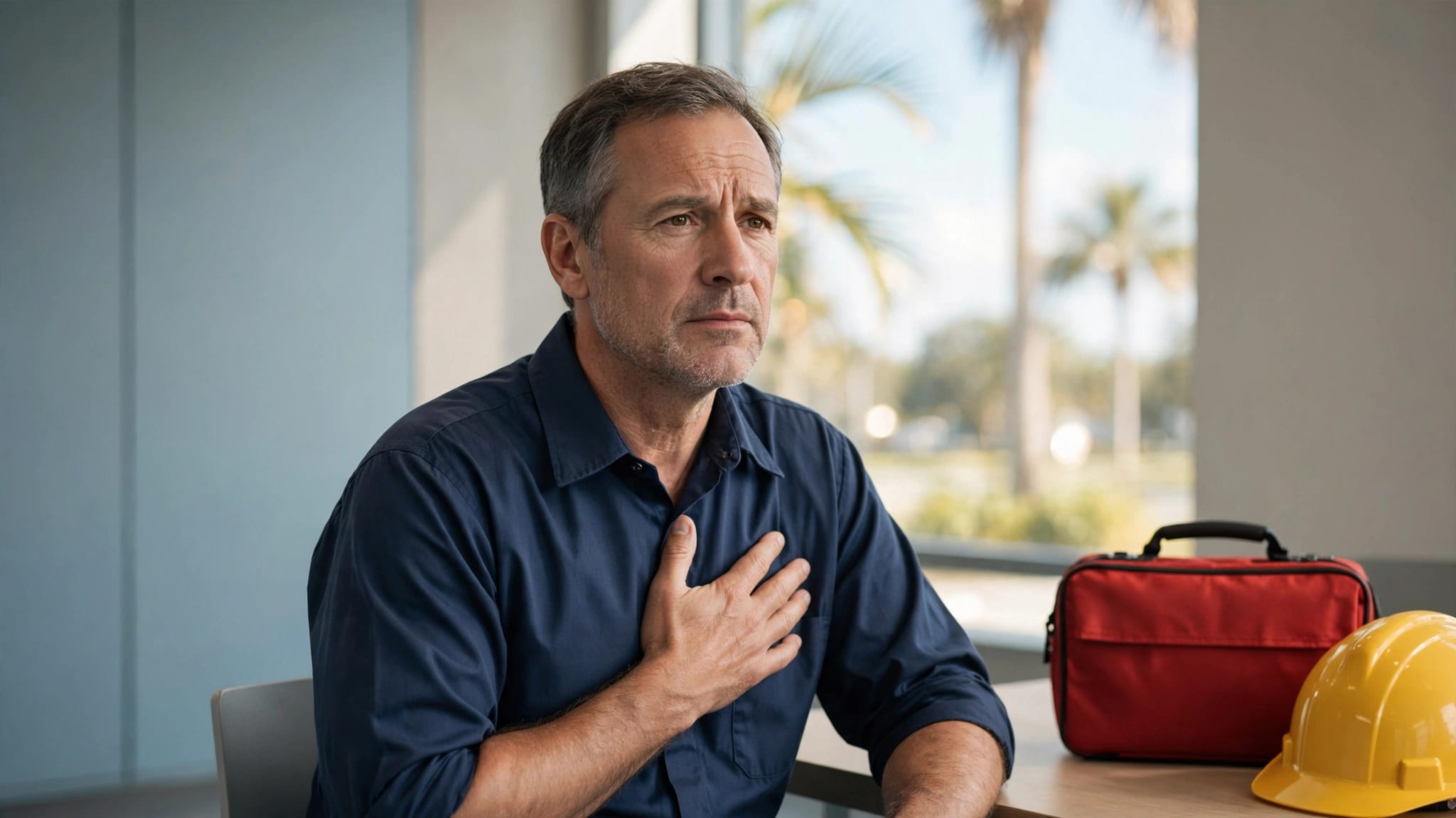 heart attack workers comp