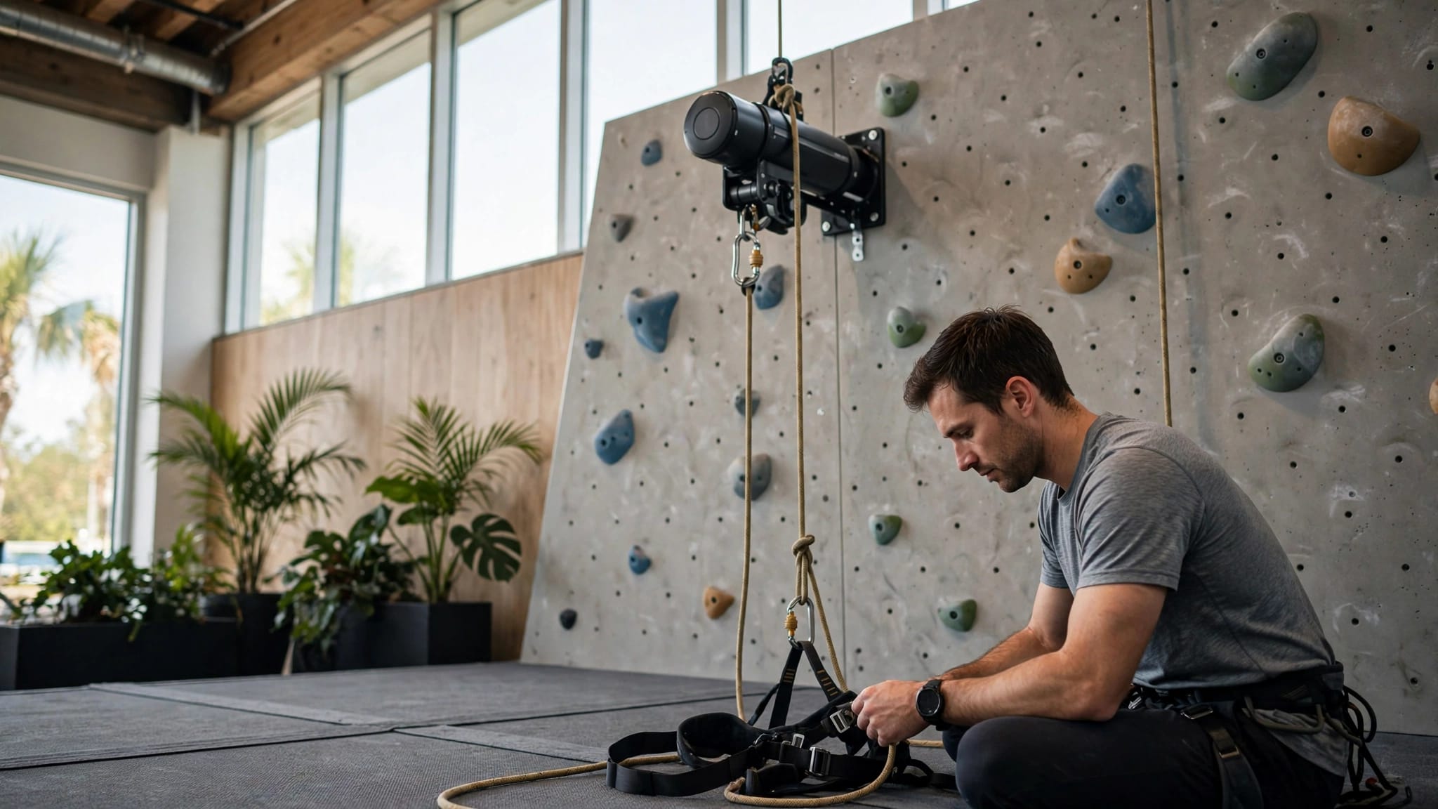 Florida auto-belay injury