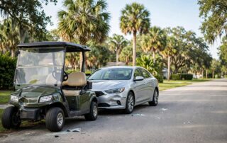Florida golf cart accident