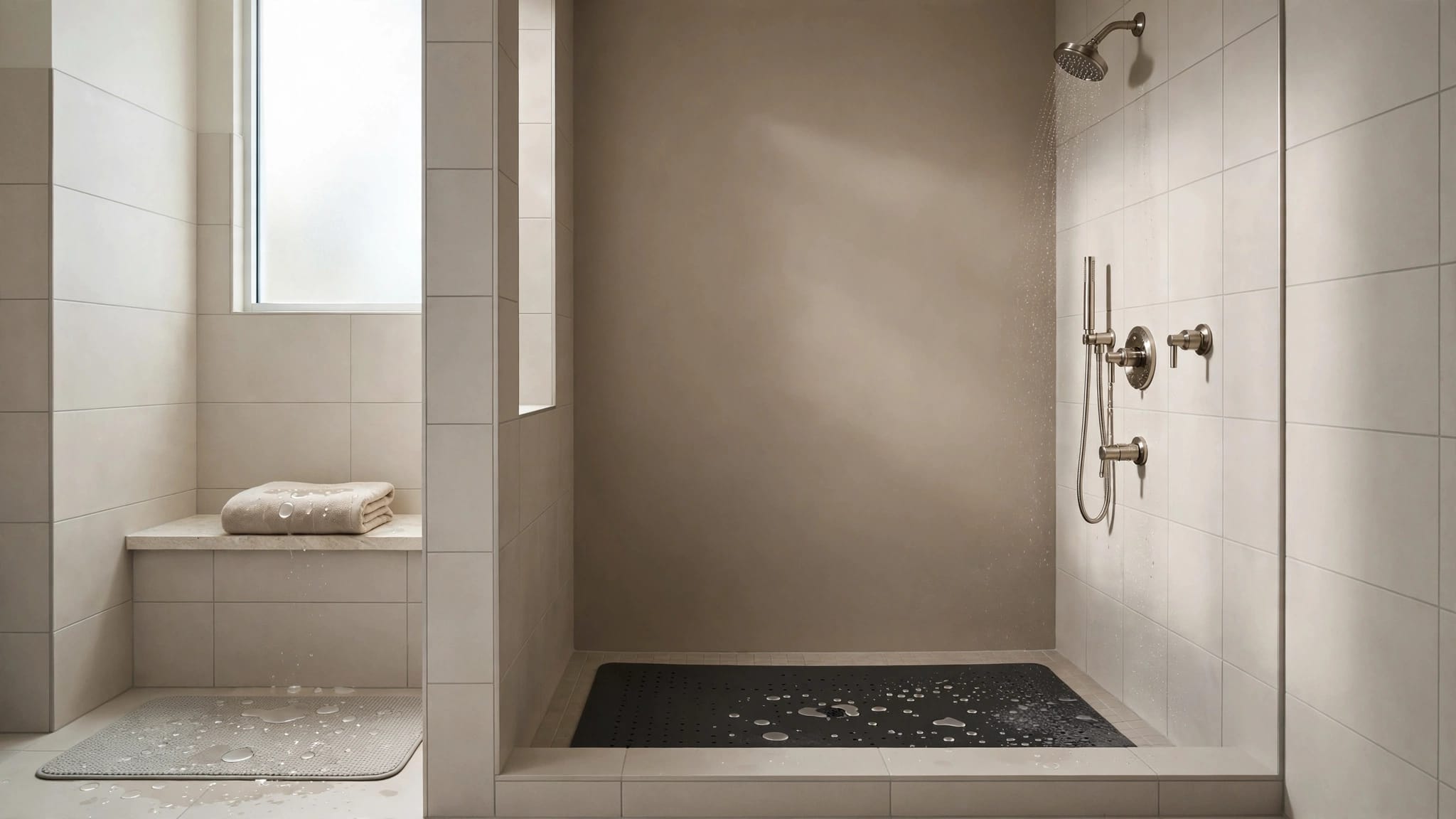 Florida hotel shower fall