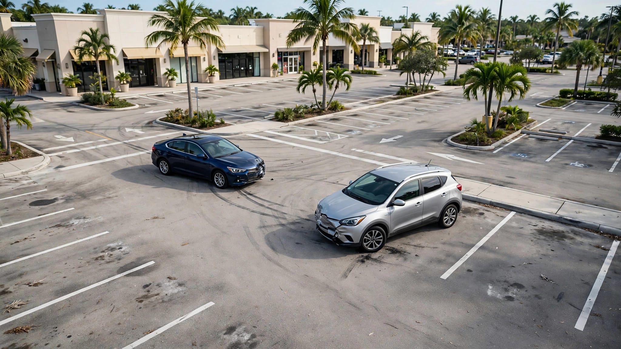 Florida parking lot accidents
