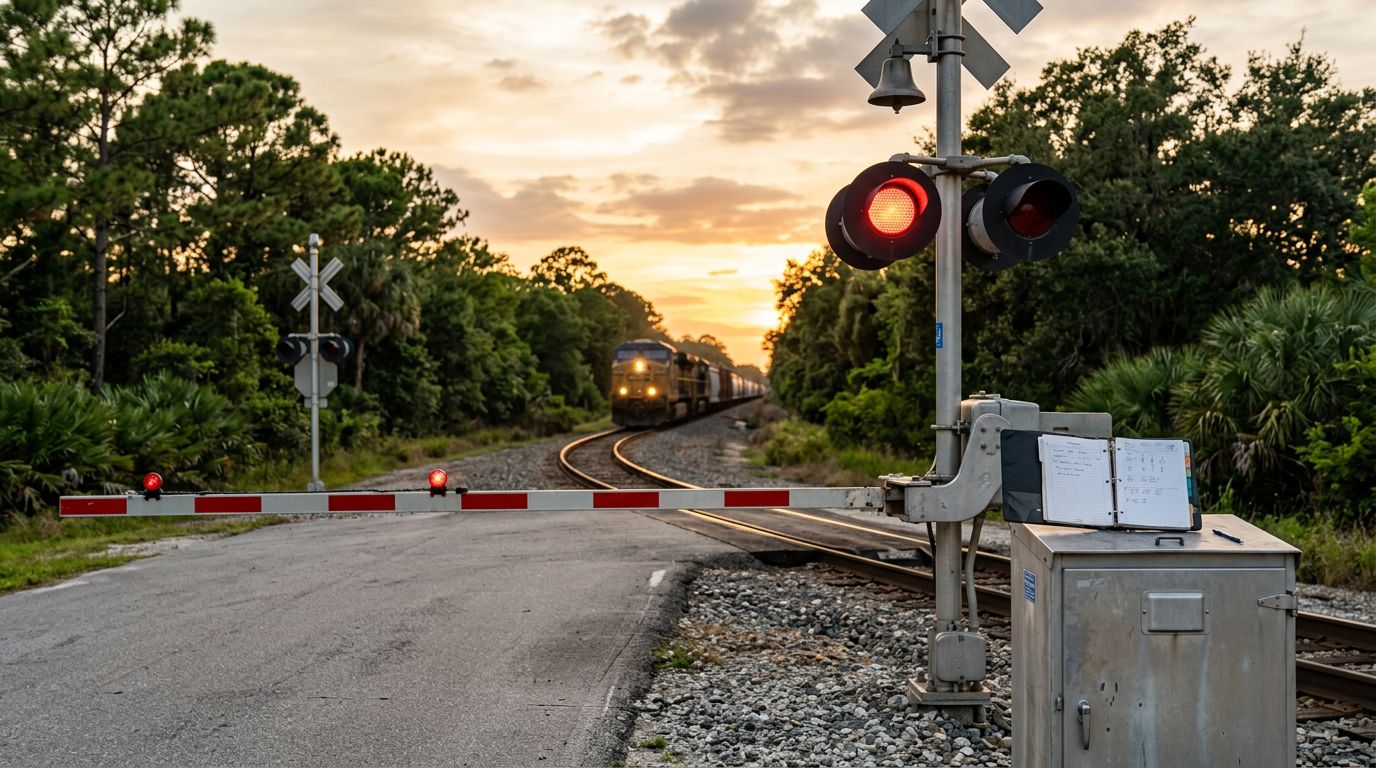 Florida railroad crossing claims