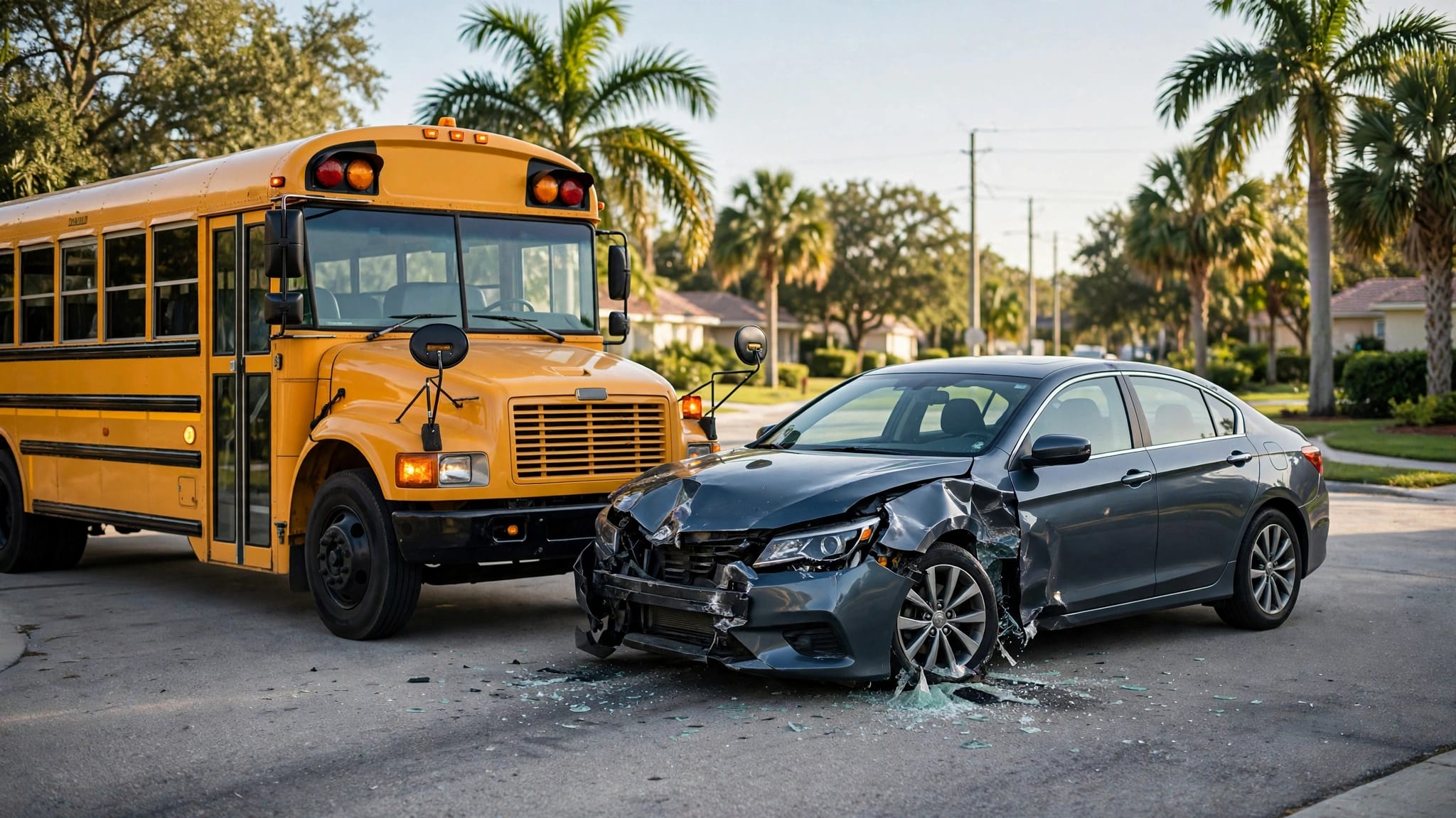Florida school bus accident claims
