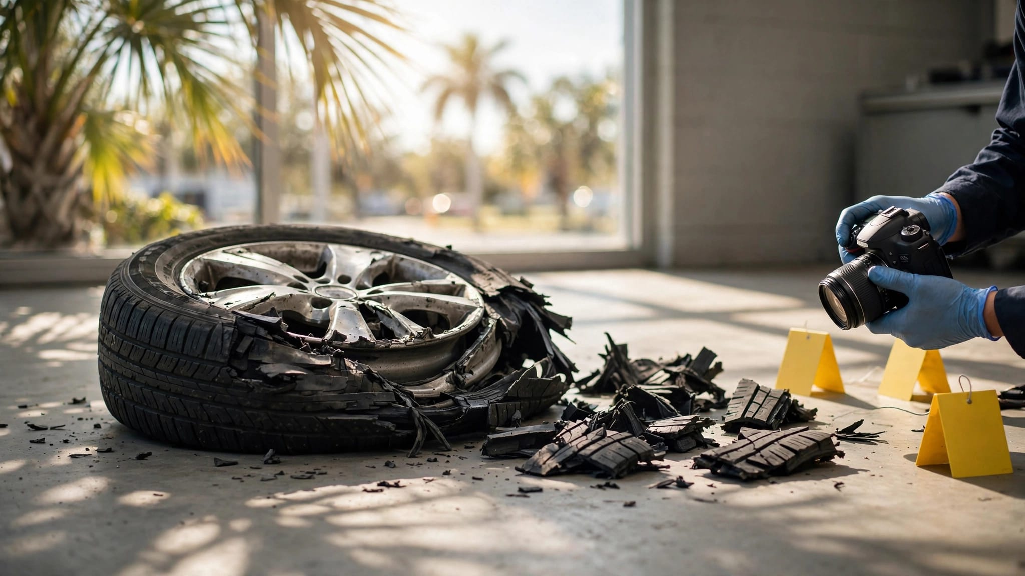 Florida tire blowout claims