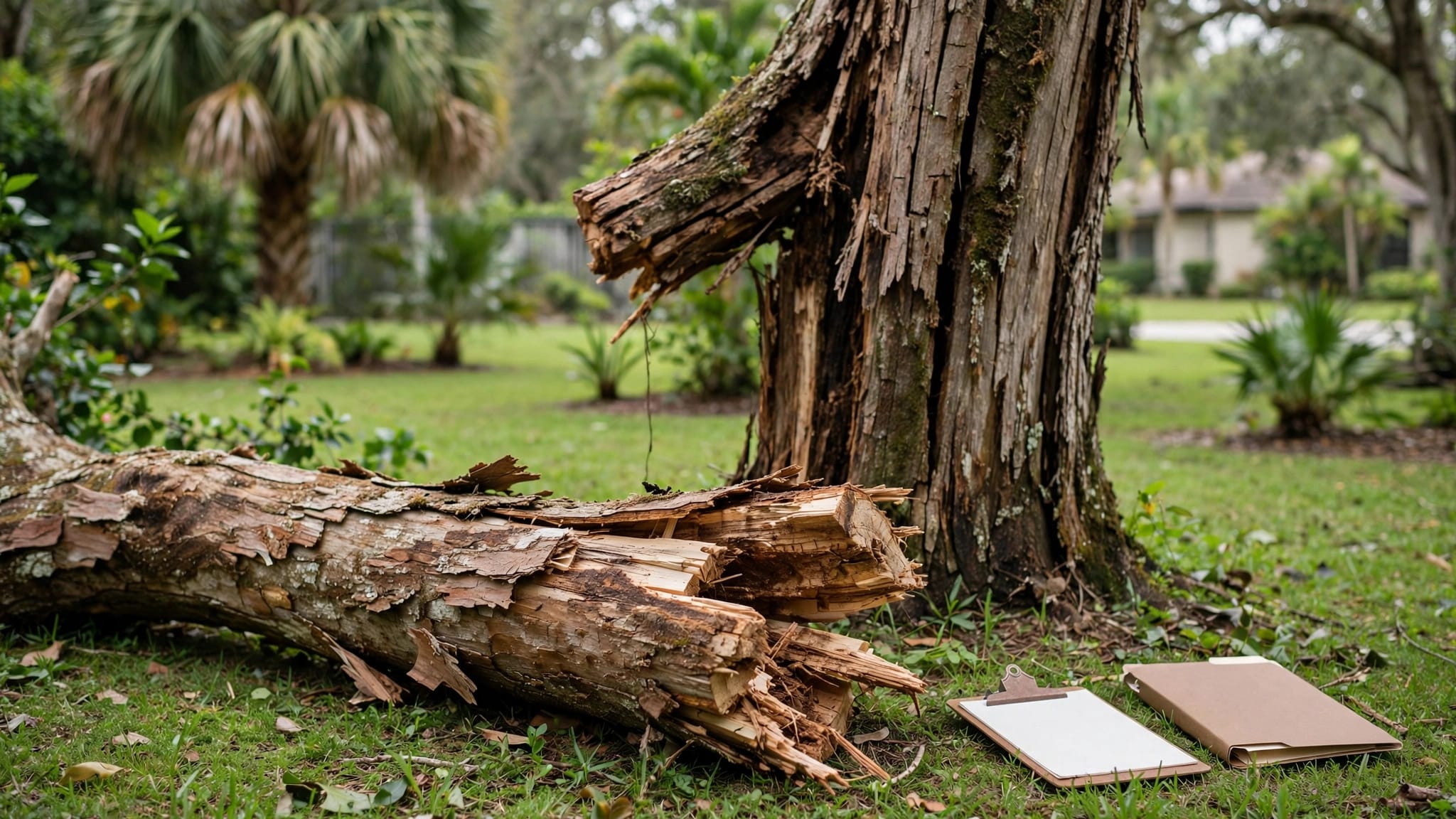 Florida tree limb injury