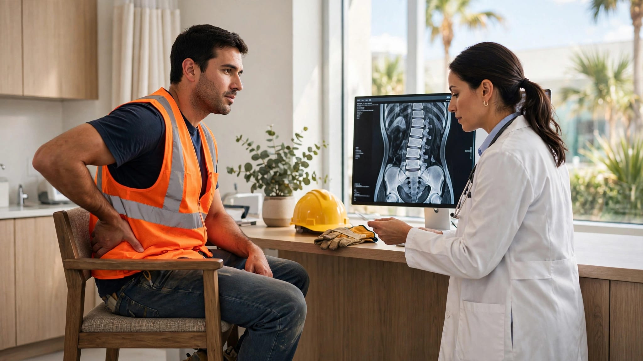Florida workers' comp back injury